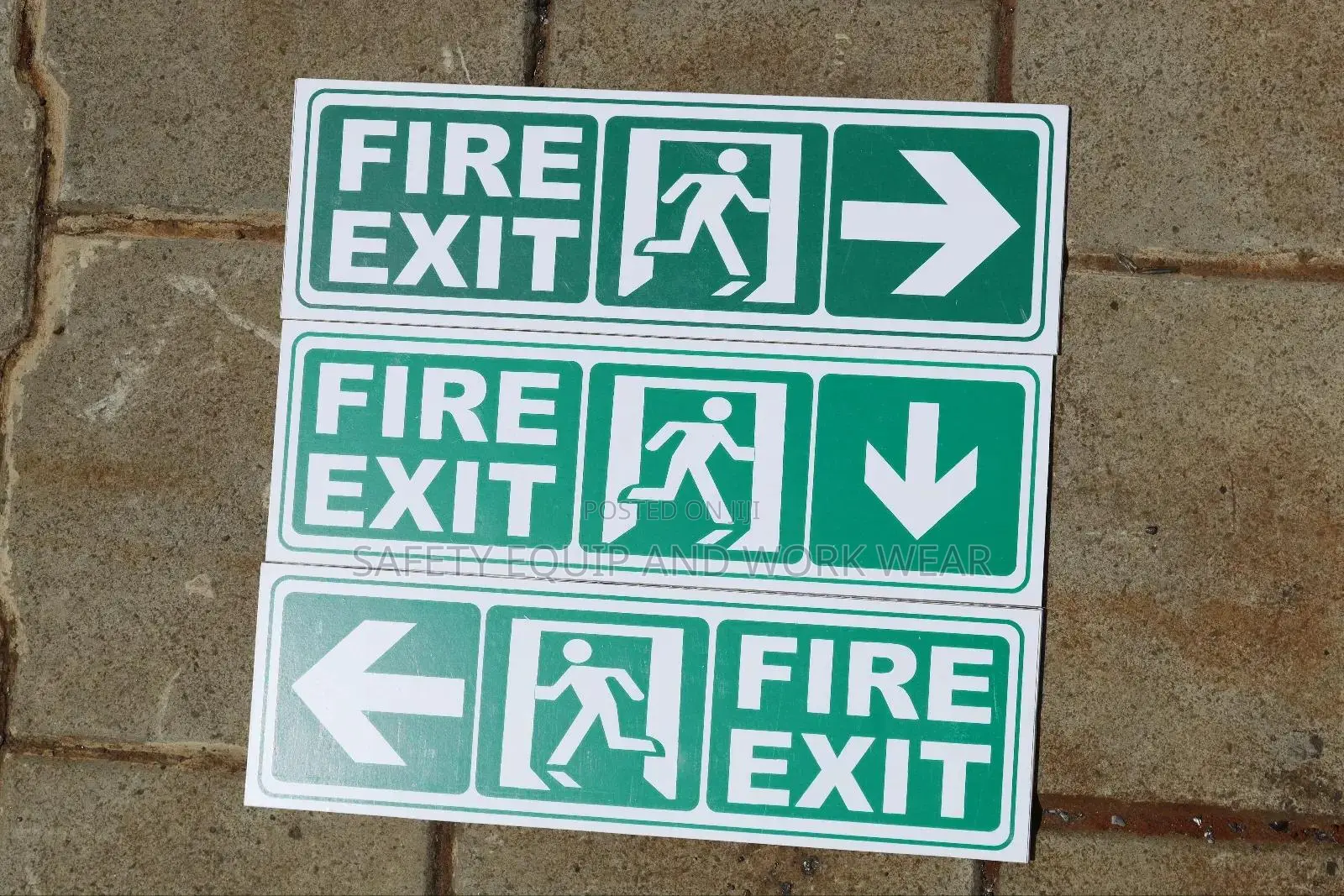 Fire Escape Route Sign