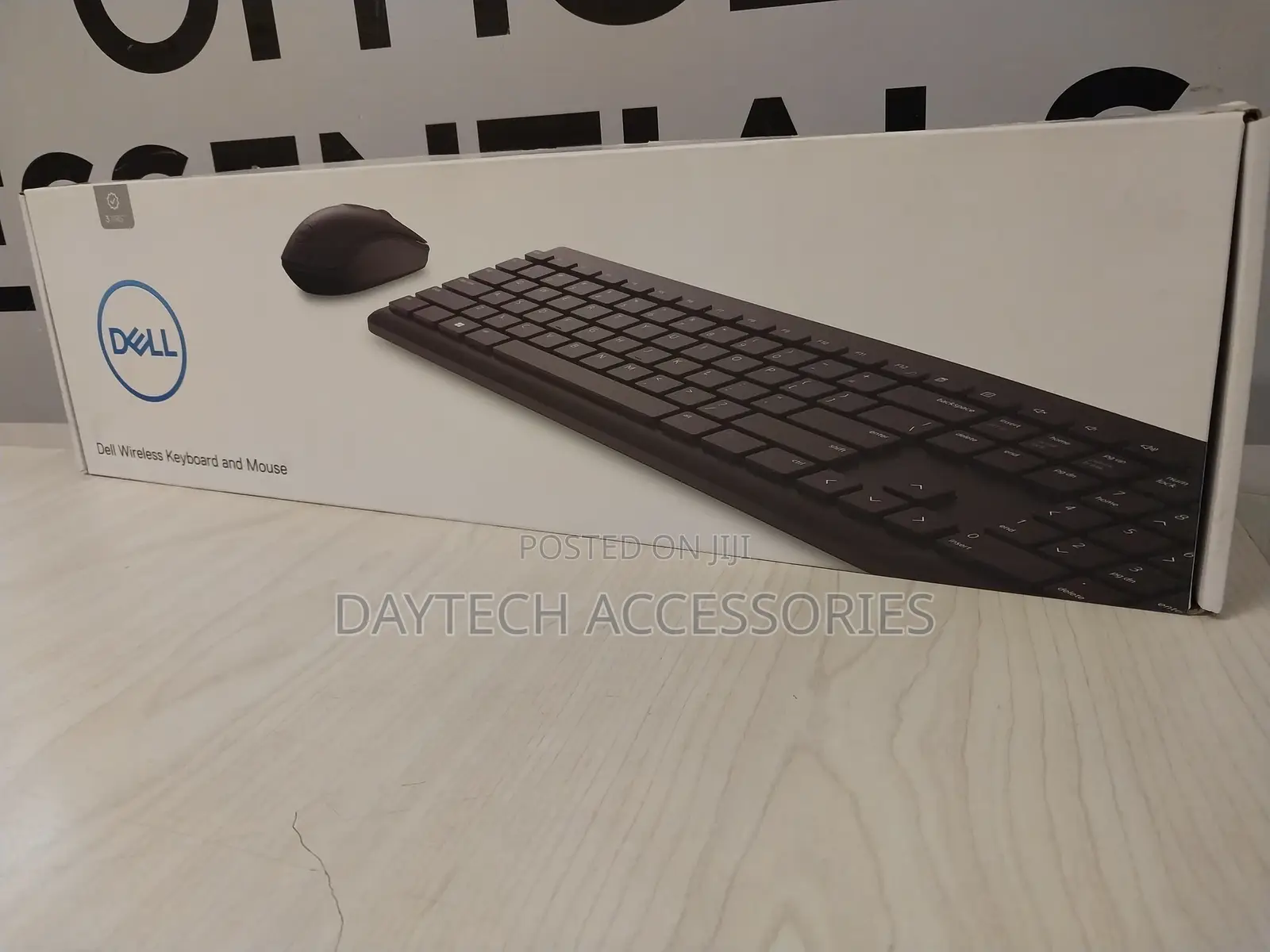 Dell Km3322w Wireless Keyboard Mouse Black