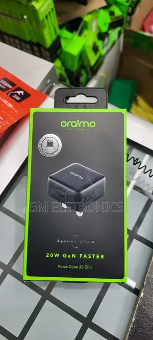 Oraimo Powercube 20 Chic 20W With Type-c To Lightning Cable.