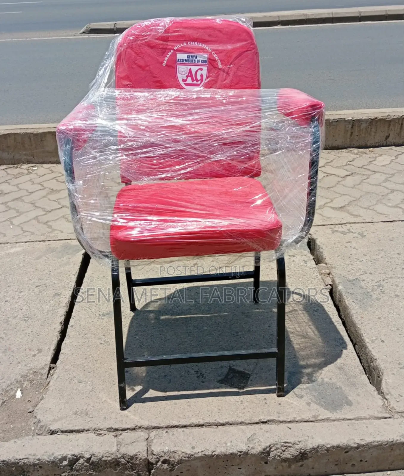 Church Chair With Arms.