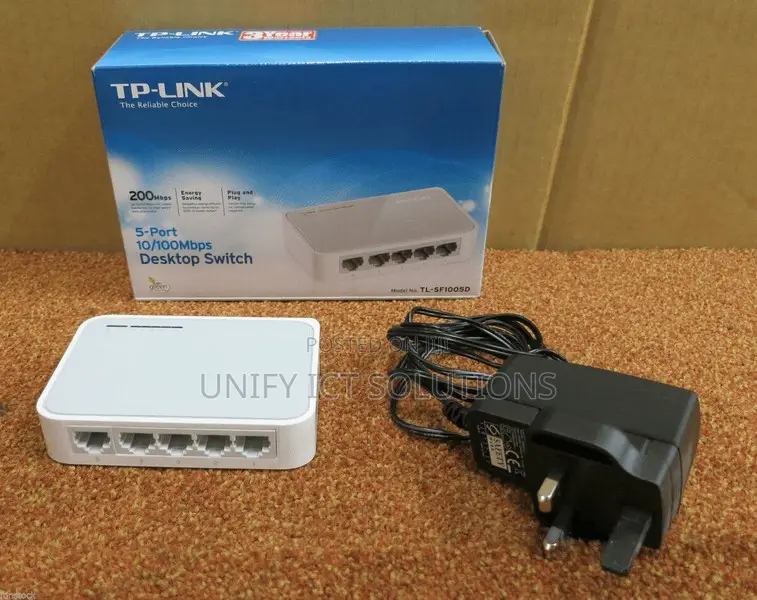 TP Link 5 Port 10/100mbps Desktop Switch