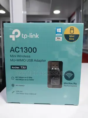 Tp-Link Archer T3u Ac1300 Mini Wireless Mu-Mimo Usb Adapter
