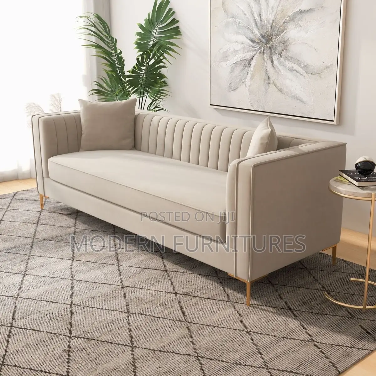 Elegant Lines 3 Seater Sofa