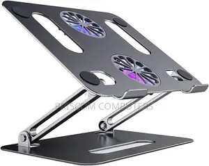 Aluminium Laptop Stand V4.1 With Dual Fan Cooling