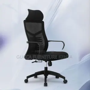 Office Chairs: Ergonomic Swivel Mesh Upholstered Task Chair