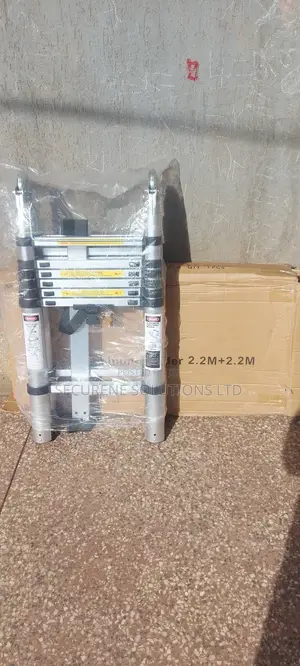 Double Telescopic Ladder, Size: 2.2+2.2 Meter