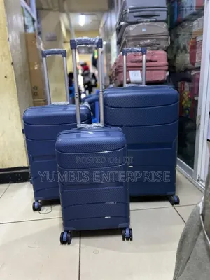 RUBBER --Luggage Sets 3 in 1 Suitcases at 9500