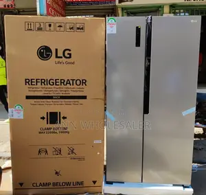*Lg Side by Side Fridge 519litres No Frost Available
