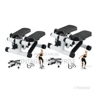 Mini Stepper With Resistance Bands