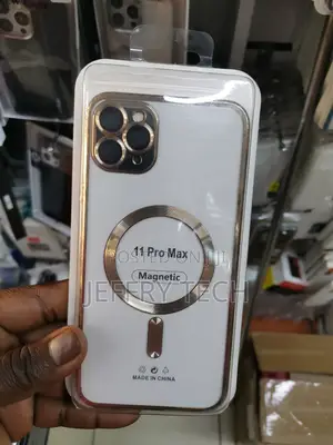 iPhone 11 Pro Max Case With Magsafe] Plating Edge