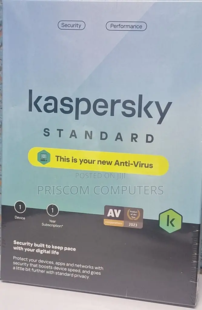 Kasperskstandard Anti-Virus 2024 ,1 Device,1 Year, Security