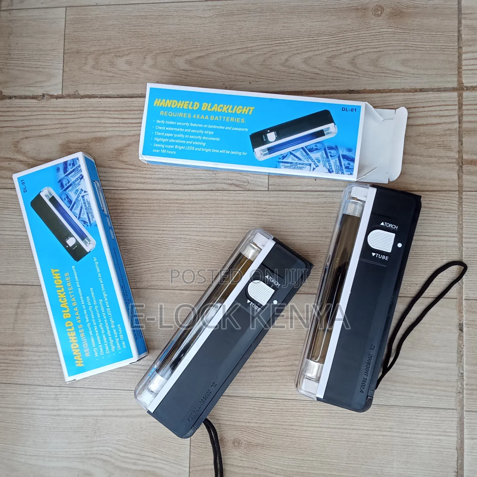 Construction UV Flashlight