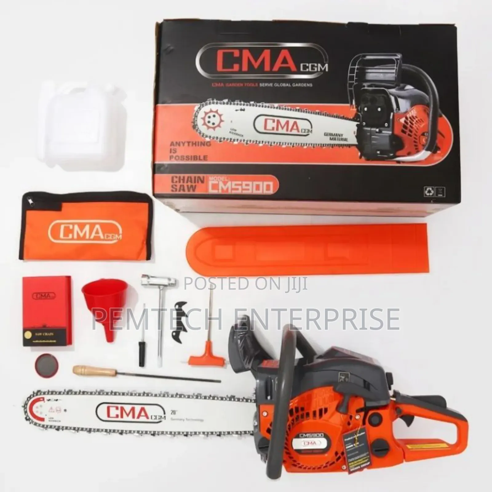 24inch CMA Chainsaw 58cc – Model CM5900