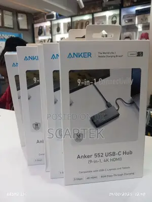 Anker 552 Usb-c Hub (9 In 1 Hdmi )