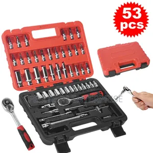 1/4inch Socket Set Ratchet Wrench Auto Car Repairing Tool