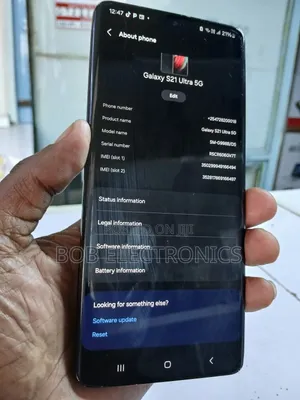 Samsung Galaxy S21 Ultra 5G 256 GB Black