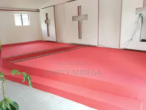 Red 4mm Delta Carpet for Church Pulpits