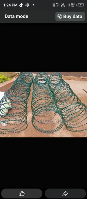 Razor Wires Available ( PVC Coated)