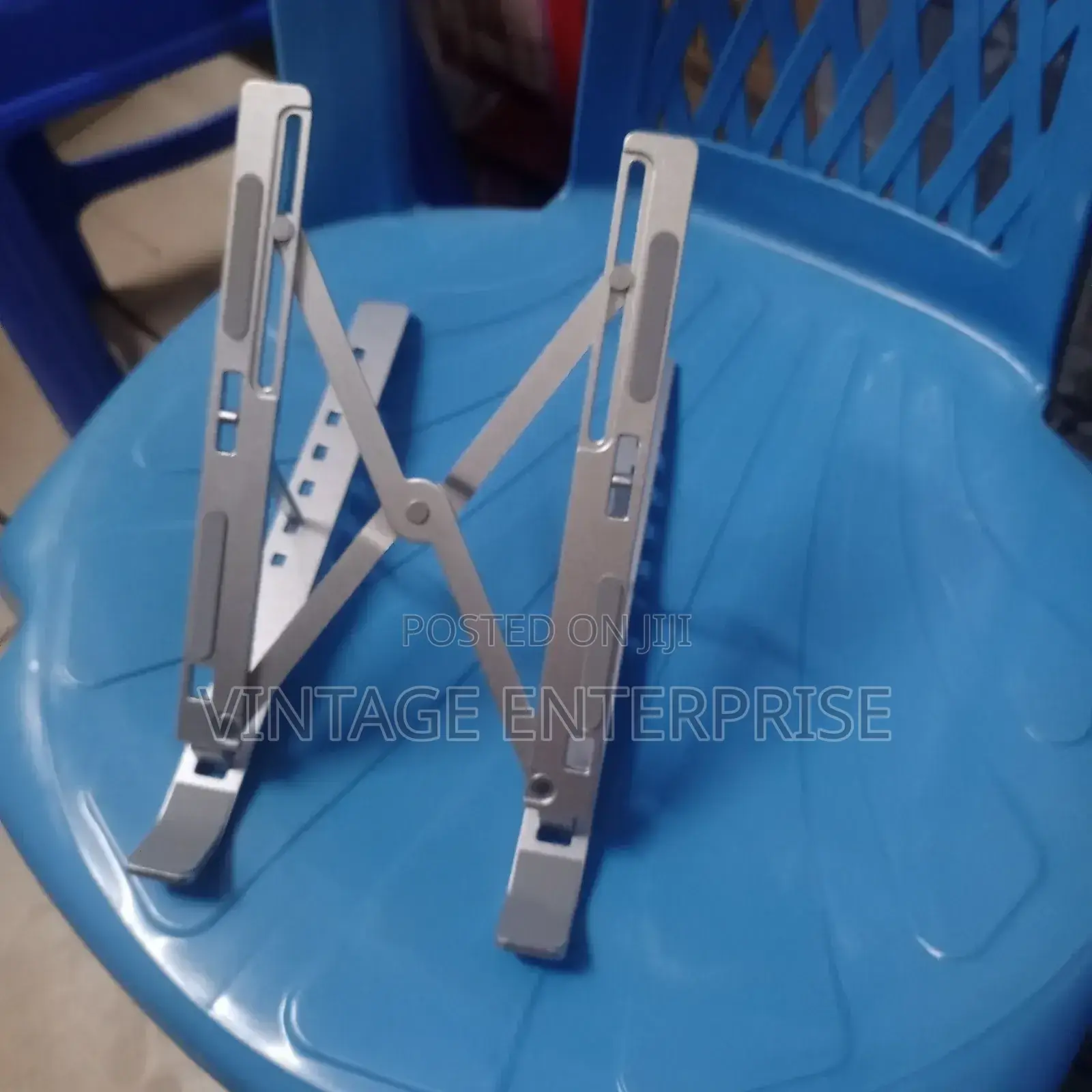 Metallic Laptop Stand