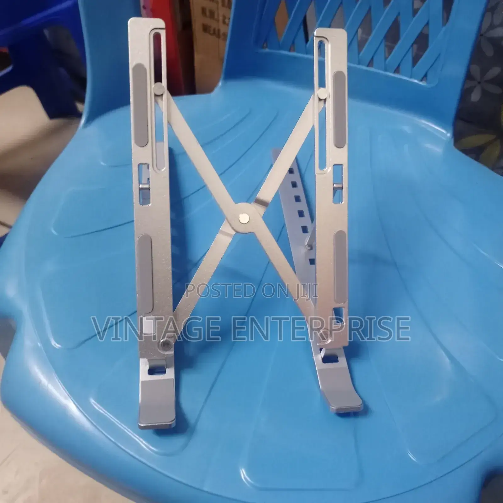 Metallic Laptop Stand