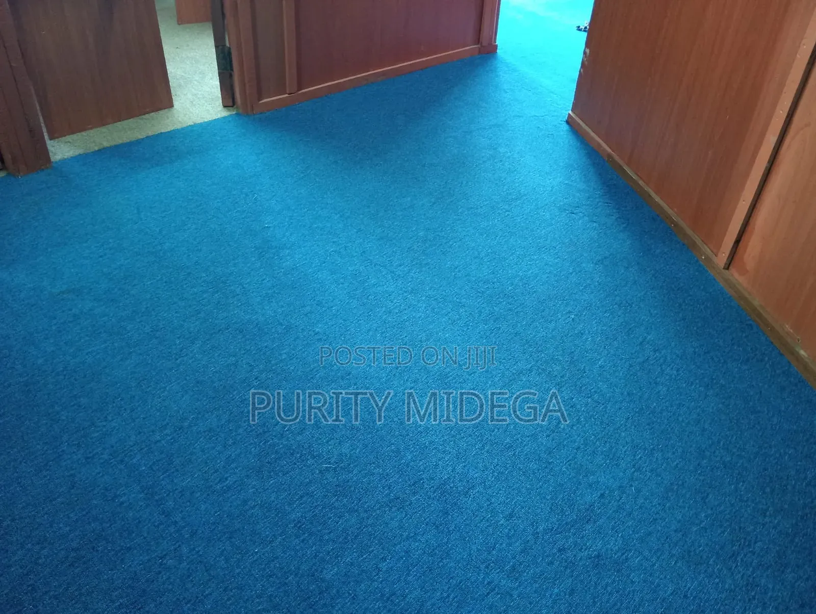 Office Carpets Blue Wall to Wall 4mm