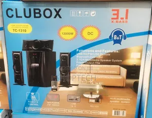 3.1ch Clubox 12000 Watts Home Theater Woofer System