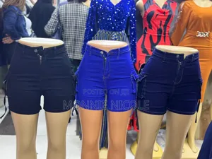Denim Shorts/Trendy Booty Shorts/Beachwear