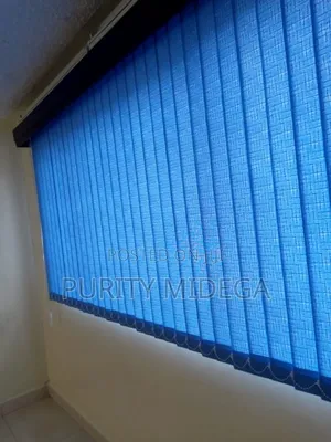 Blue Colour Office Blinders