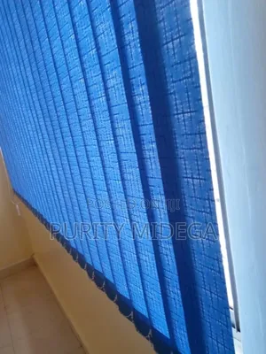 Blue Colour Office Blinders