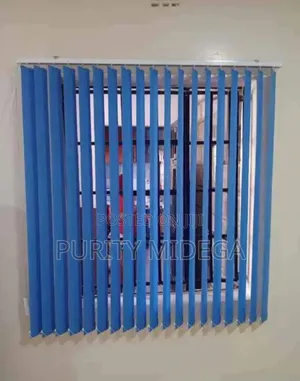 Blue Colour Office Blinders