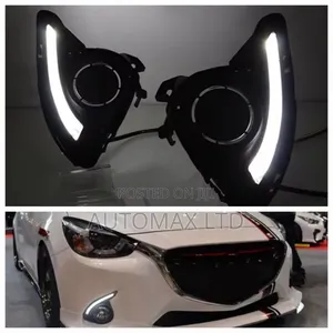 Mazda Demio, Yr2015+ Fog Covers With DRL + Signal