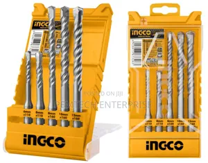 INGCO AKD2052 5 PCS SDS Plus Hammer Drill Bits Set