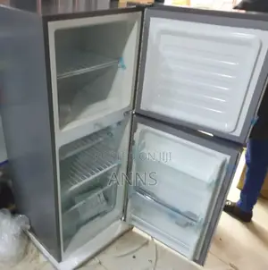 Roch Double Door 121L Silver Refrigerator