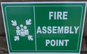 Fire Assembly Point Signage