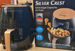 Silvercrest 6L Black Electric Air Fryer