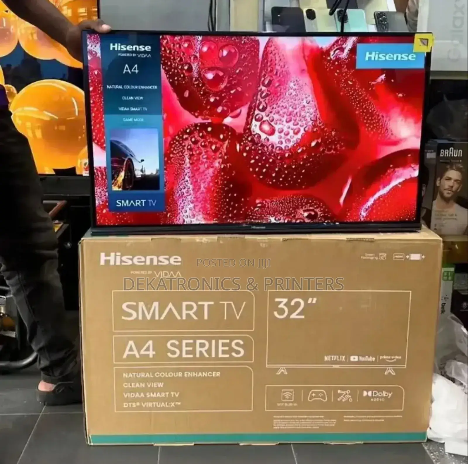 Hisense 32" Inch Smart Frameless Tv