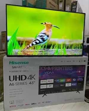 Hisense 43" Inch Smart A6 Uhd Frameless A6 Tv