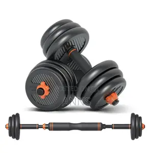 6 in 1 Best 30kgs Dumbells + Kettle Bell