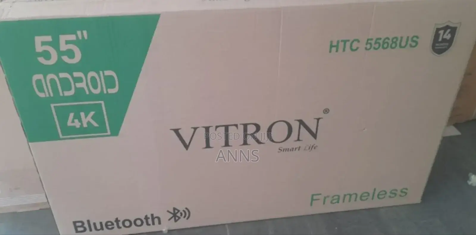 Vitron 55" Android Frameless Smart Life Television
