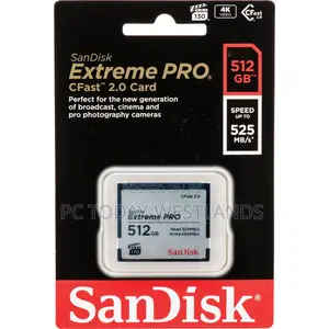 Sandisk 512gb Extreme Pro 525mb/S Cfast 2.0 SDCFSP-512g-G46d