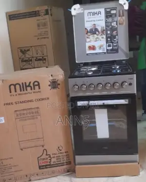 Mika 50/60 Free Standing 3+1 Cooker