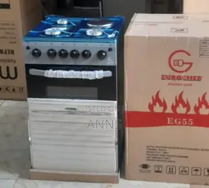 Eurochef 3gas+1 Electric Plate Free Standing 50/55 Cooker