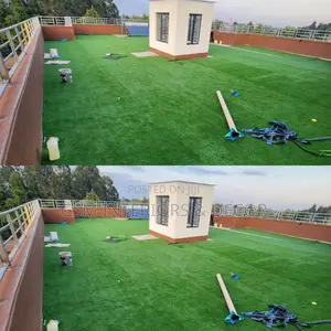 Artificial Green Grass Carpets Rooftop 3