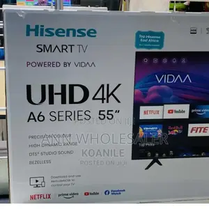 Uhd Series. A6 Series. Hisense 55inch