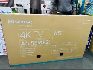 Hisense 65′′ Inch 65A6Q Vidaa Smart Uhd TV 2024