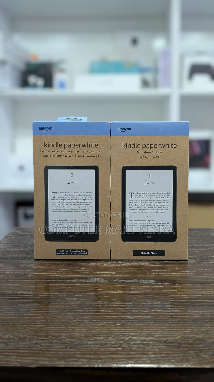 New Amazon Kindle Paperwhite 32 GB Black