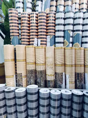 Elegant Fluted Panels Designed Wallpapers