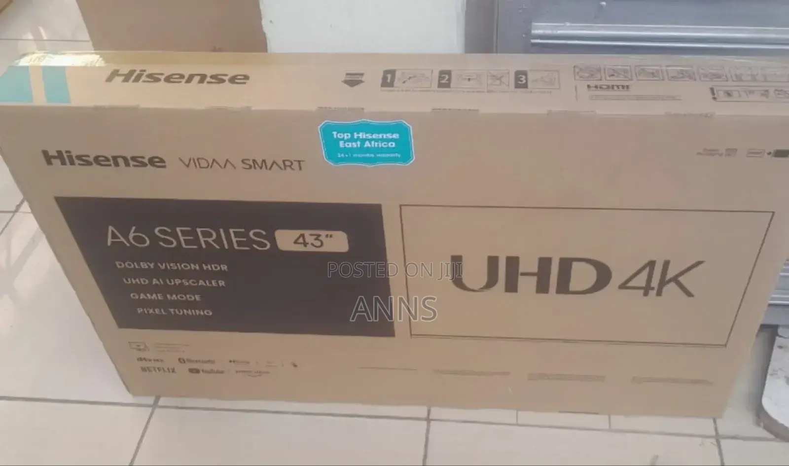 Hisense 43 Inches Vidaa Tv