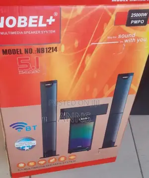 Nobel 1214 Best 25000 Watts 5.1 Home Theatre System