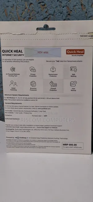 Quick Heal Internet Security - 5 Users (Antivirus)